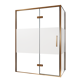 Balmani Senses Design douche en coin avec porte pivotante