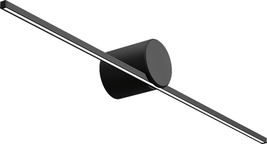 Balmani Compas LED verlichting 60 cm zwart