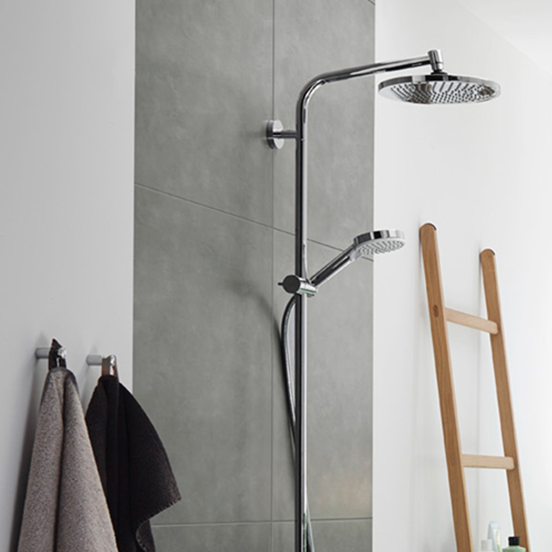 Hansgrohe Crometta S 240 Reno kit de douche chrome brillant