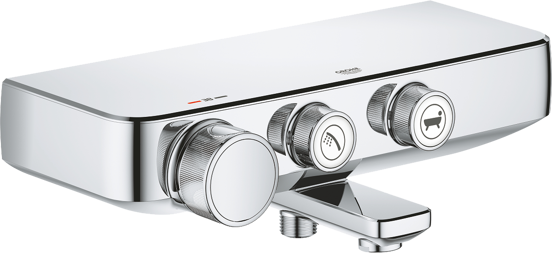 Grohe Grohtherm SmartControl robinet de bain thermostatique chrome brillant