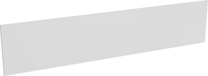 Luca Varess spatwand mat witte solid surface 25 x 120 cm