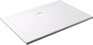 Luca Varess Soft receveur de douche 140 x 90 cm acrylique blanc mat