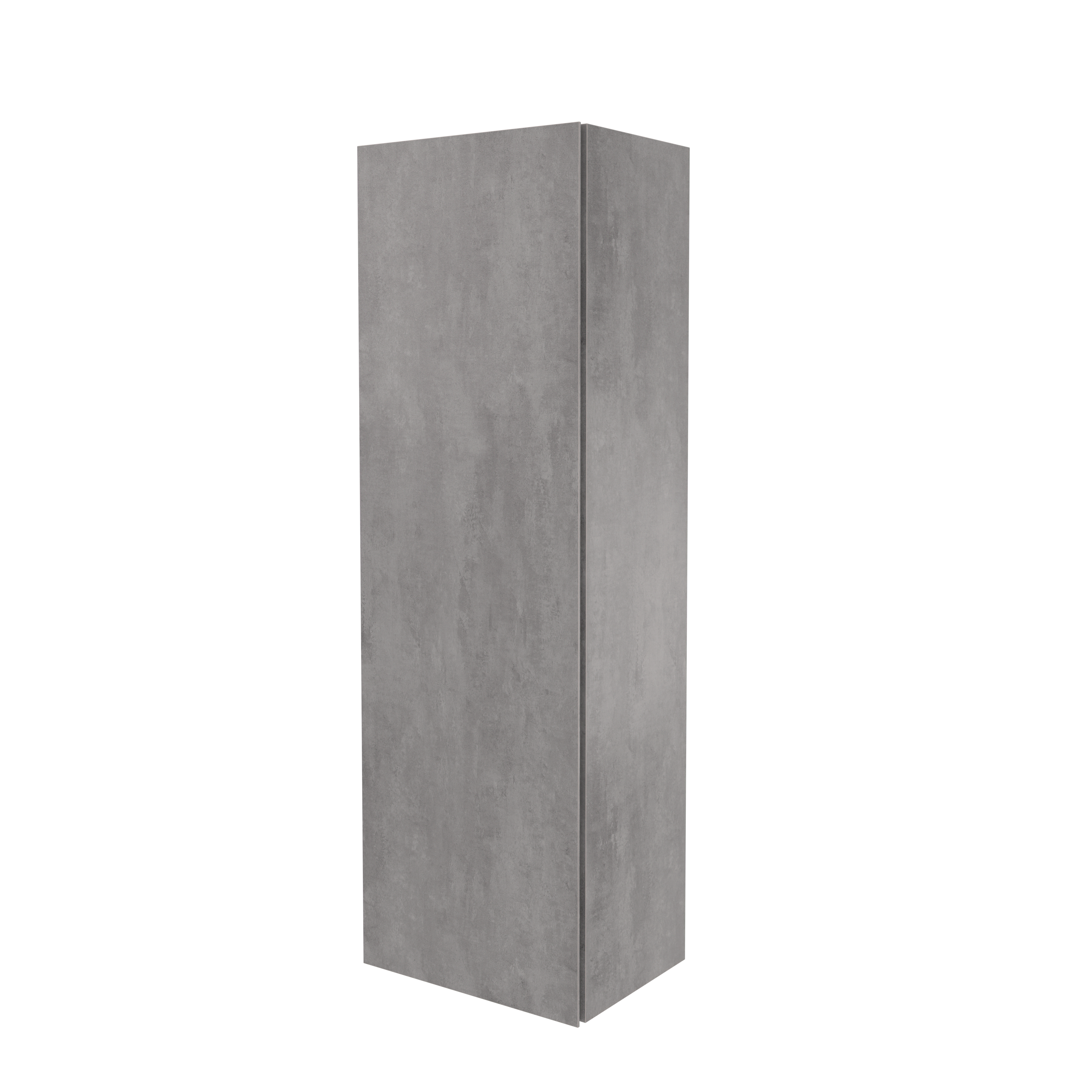 Storke Edge zwevende badkamerkast beton donkergrijs 40 x 30 x 125 cm