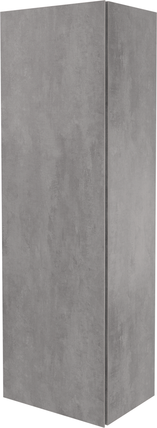 Storke Edge zwevende badkamerkast beton donkergrijs 40 x 30 x 125 cm