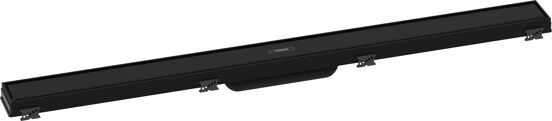 Hansgrohe RainDrain Match Fertigset Duschrinne 90cm Schwarz matt