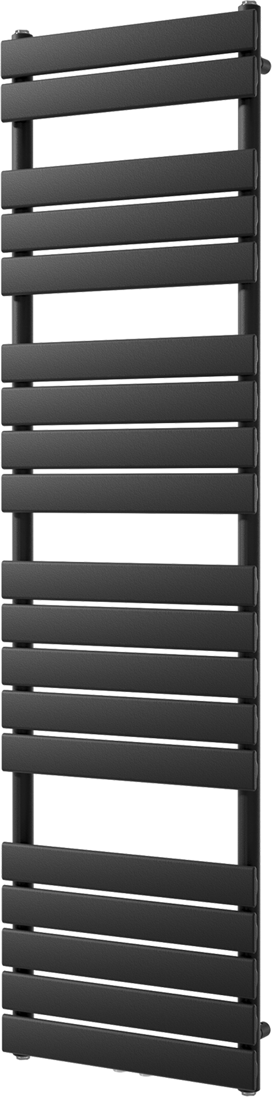 Vipera Vulcan sèche-serviettes simple 50 x 180 cm chauffage électrique noir mat raccordements latéral et central possibles 1.049W, résistance incluse