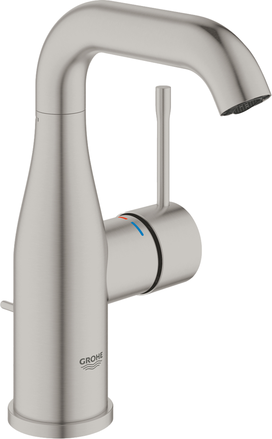 Grohe Essence Waschbecken Armatur: Supersteel
