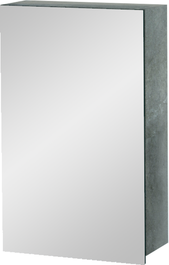 Balmani Lucida spiegelkast 45 x 72 cm beton donkergrijs
