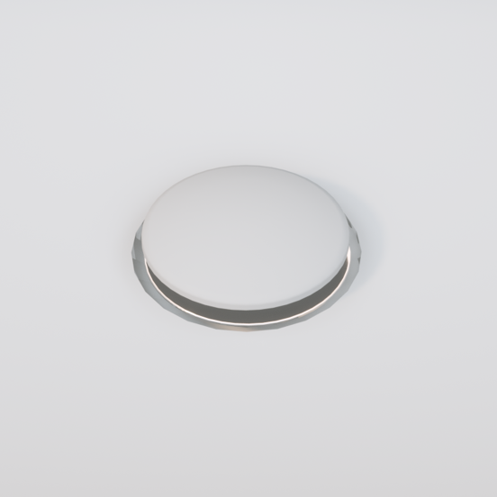 Balmani Click Curved Ablaufventil, verriegelbar, Solid Surface