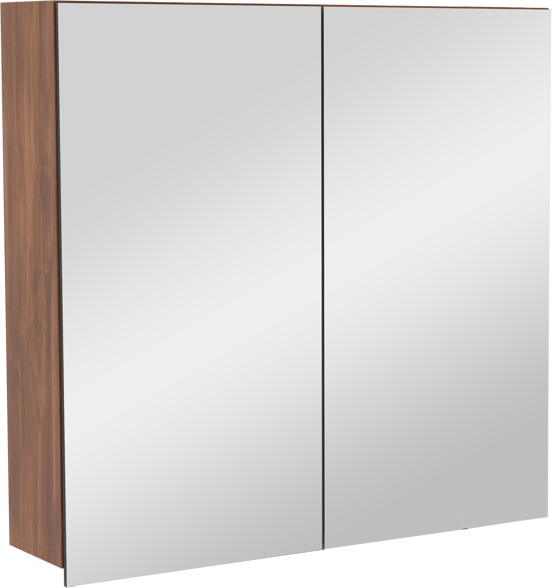 Balmani Lucida spiegelkast 75 x 72 cm notelaar