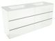 Storke Edge meuble salle de bains avec plan vasque Mata