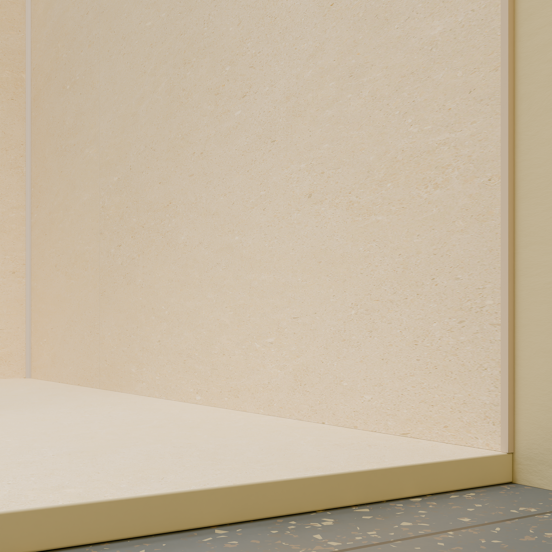 Luca Varess Suite Duschwanne 180 x 90 cm Marmorkomposit Dizzy Cream 