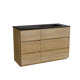 Storke Edge badkamermeubel met Scuro wastafel