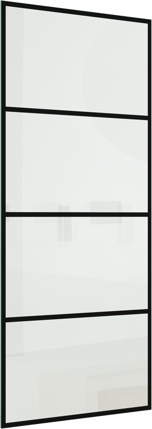 Linie Walk-In douchewand Stripes 85 x 200 cm
