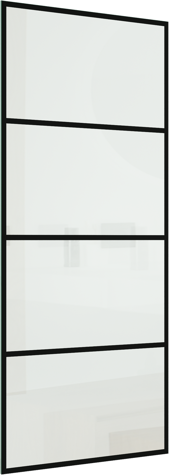 Linie Duschwand Glas: Stripes, 85 x 200 cm