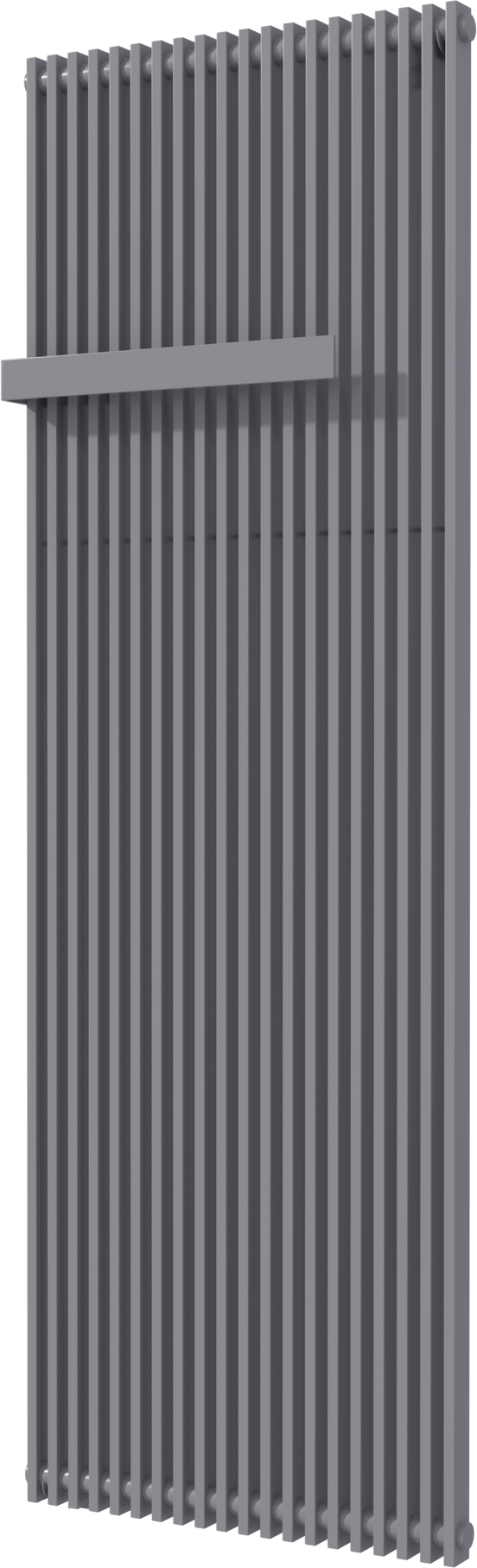 Vipera Corrason einzelner Badheizkörper, 60 x 180 cm, Zentralheizung, grau anthrazit, Seitenanschluss, 2.059W