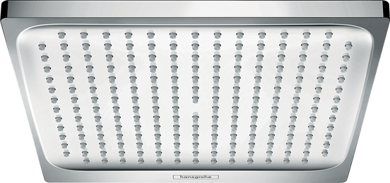 Hansgrohe Crometta E240 tête de douche carré 24 x 24 cm chrome brillant