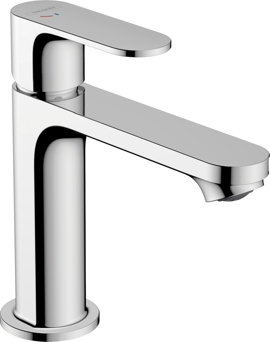 Hansgrohe Rebris 110 Niedrige Waschtischarmatur Chrom glänzend