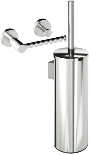 Blaufoss Harmony WC-Zubehör-Set, Chrom