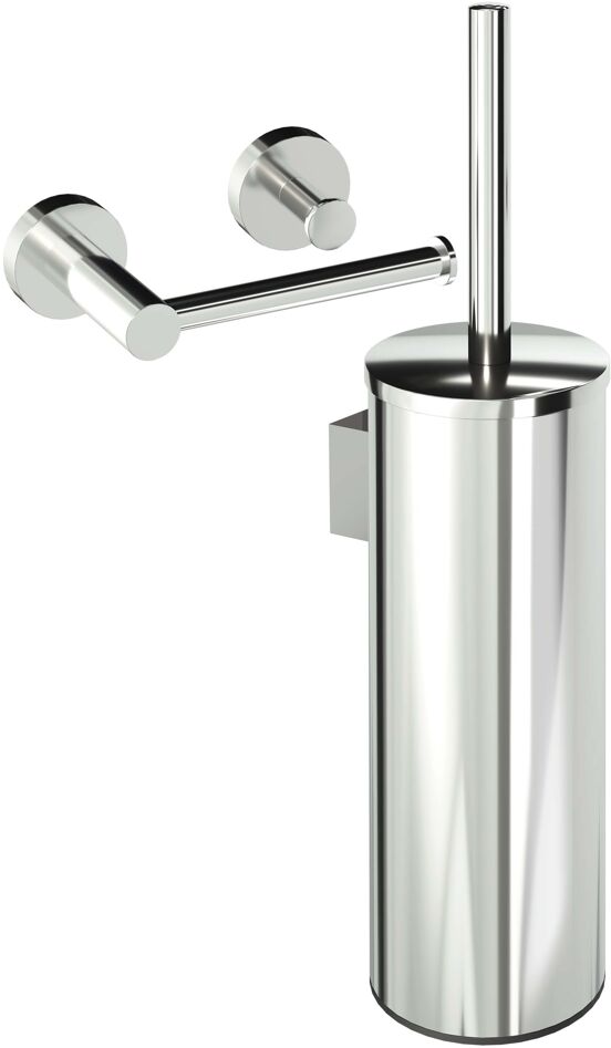 Blaufoss Harmony wc-accessoireset chroom