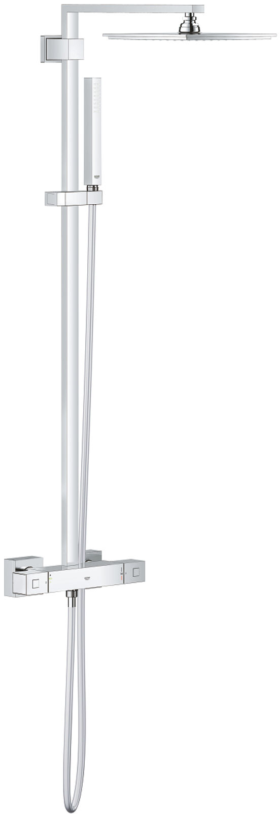 Grohe Euphoria Cube System 230 thermostatische regendoucheset glanzend chroom