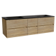 Storke Edge badkamermeubel met Scuro wastafel