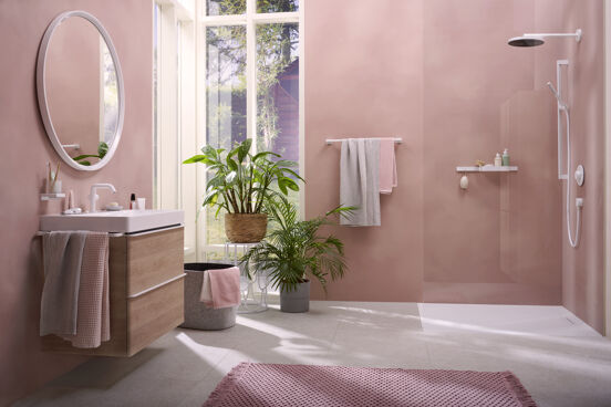 Hansgrohe WallStoris Dusch-Accessoires-Set weiß matt