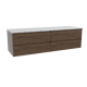 Balmani Mitra badkamermeubel met Stretto tablet voor waskom(men)