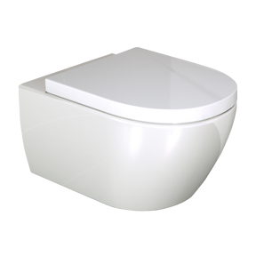 Villeroy & Boch Subway 2.0 Hänge WC: Weiß glänzend, spülrandlos, ohne WC Sitz