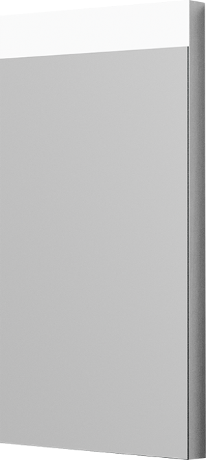 Storke Lucera Badspiegel mit Beleuchtung: Rechteckig, 40 x 70 cm