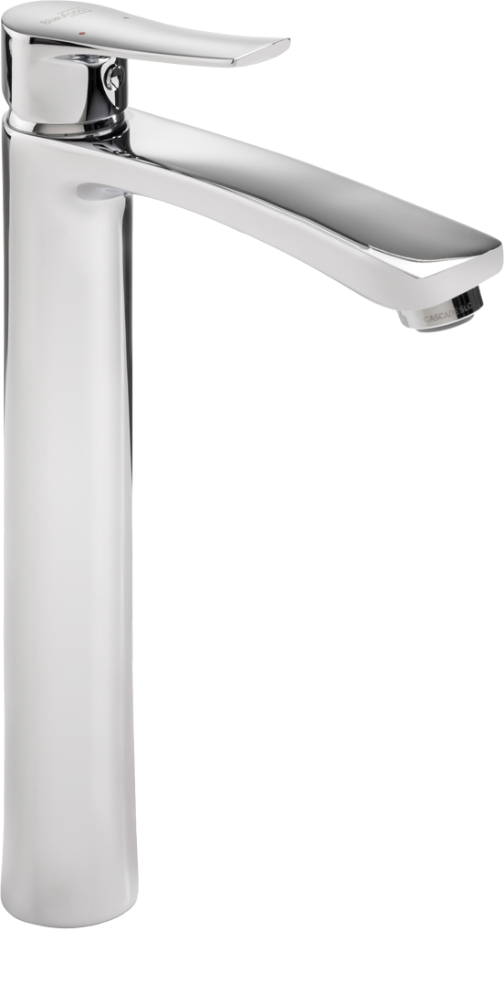 Blaufoss Lima robinet de lavabo haut chrome brillant