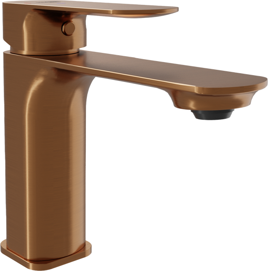 Blaufoss Bodan EcoStart robinet de lavabo standard brushed rosegold
