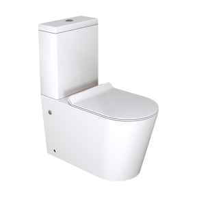 Luca Varess Santino staand toilet hoogglans wit randloos