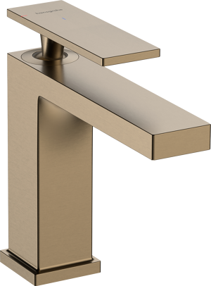 Hansgrohe Tecturis E110 verlaagde wastafelkraan brushed bronze