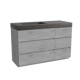 Storke Edge meuble salle de bains avec lavabo Scuro High