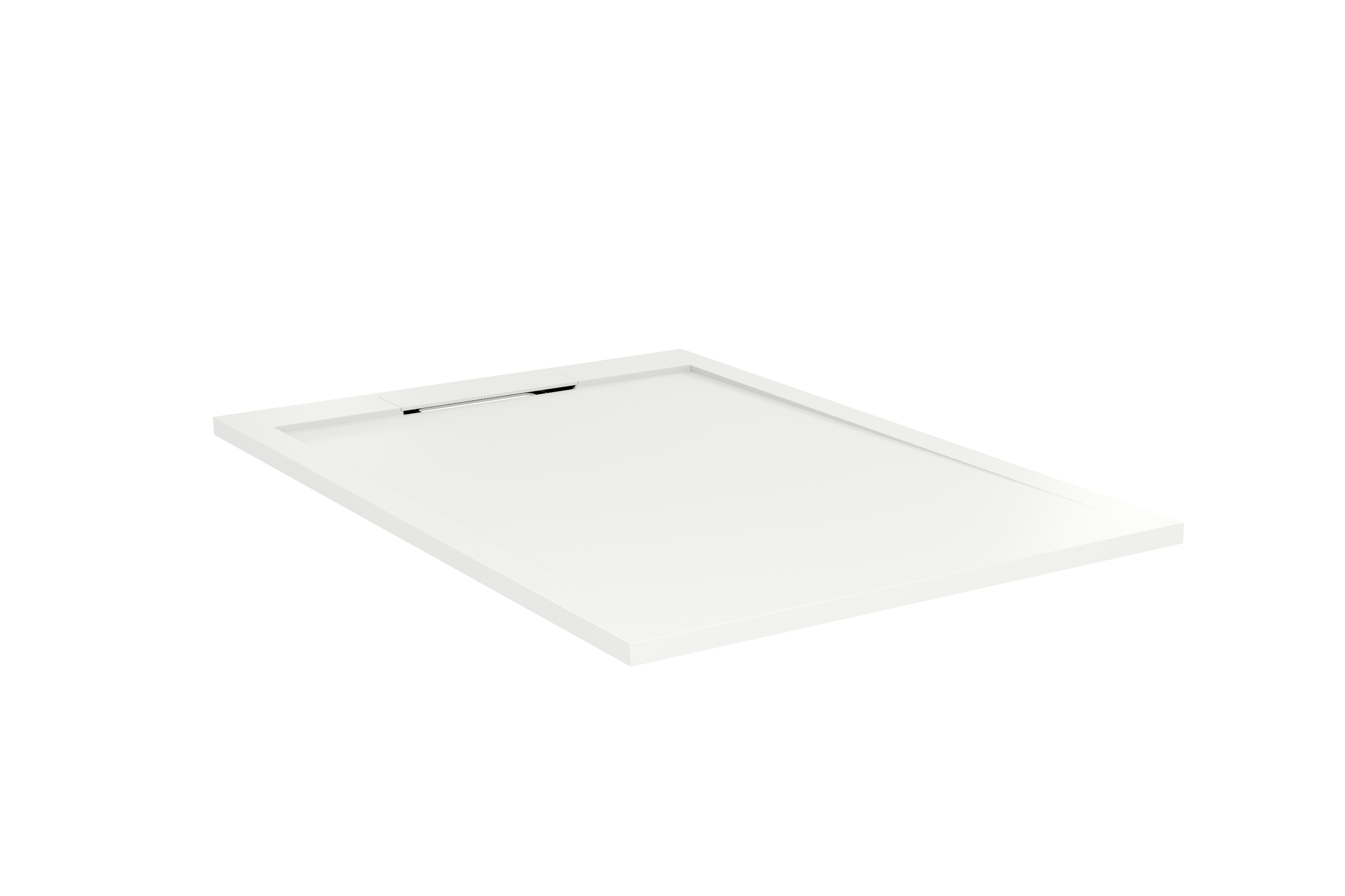 Balmani Andes douchebak 120 x 80 cm Solid Surface mat wit