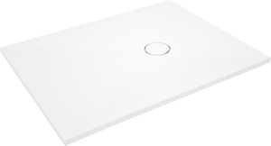 Balmani Lago receveur de douche 100 x 90 cm Solid Surface blanc mat