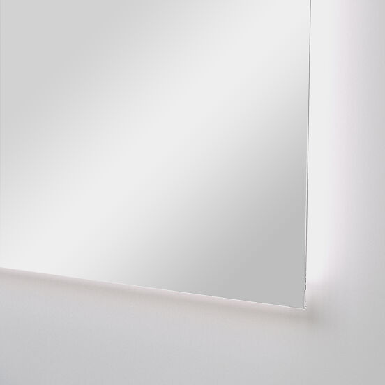 Balmani Giro rechthoekig badkamerspiegel 135 x 65 cm met spiegelverlichting