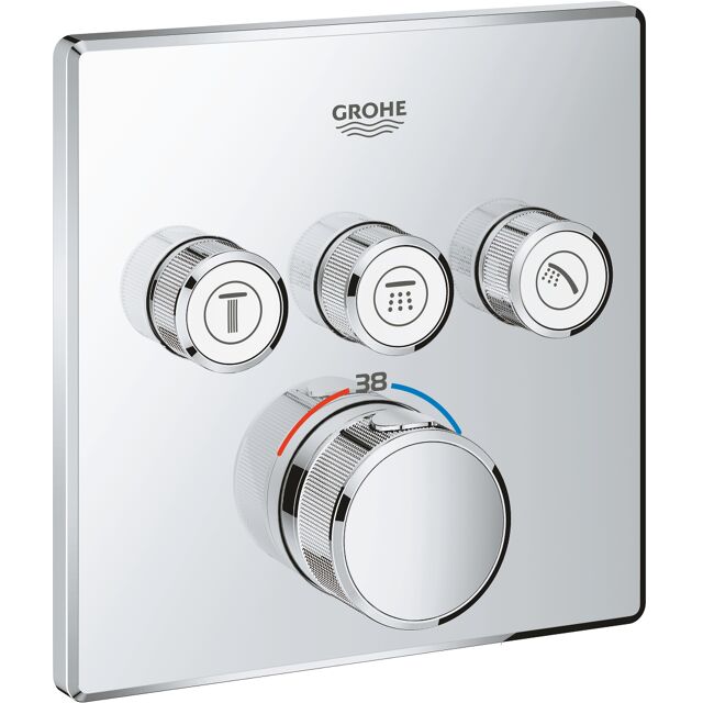 Grohe Grohtherm SmartControl Colonne de douche avec thermostat et