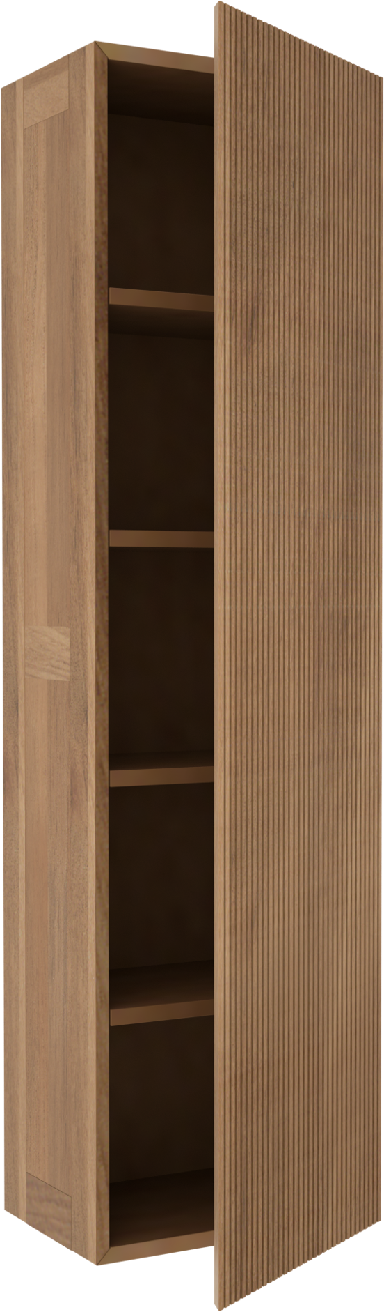 Balmani Forma colonne salle de bains suspendue teck 42 x 30 x 150 cm
