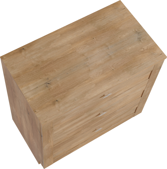 Linie Classo freistehendes Möbelstück Set: 80 x 46 cm, Naturbelassene Eiche, mit Lado Einzel Waschtischplatte, Melamin Naturbelassene Eiche