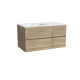 Storke Edge badkamermeubel met Mata wastafel