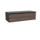 Storke Edge badkamermeubel met Panton wastafelblad voor waskom(men)