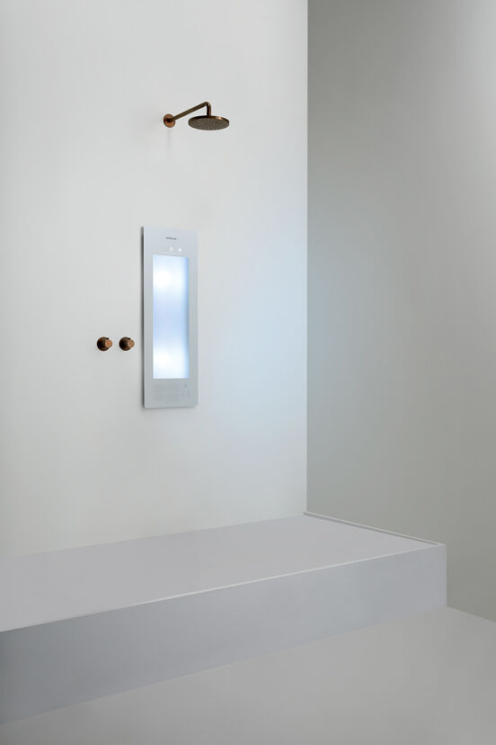 Sunshower Plus S Infrarood en UV Inbouw white