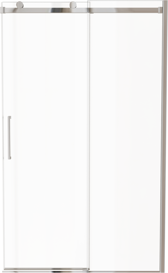 Luca Varess Boltano douche schuifdeur 120 cm x 200 cm Helder glas chroom profiel
