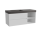 Storke Edge meuble salle de bains avec plan vasque Scuro High