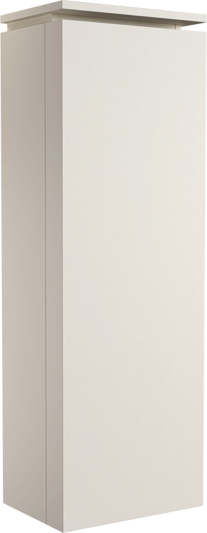 Balmani Eclips hängender Hochschrank Rechts Sandbeige 44 x 32 x 130 cm