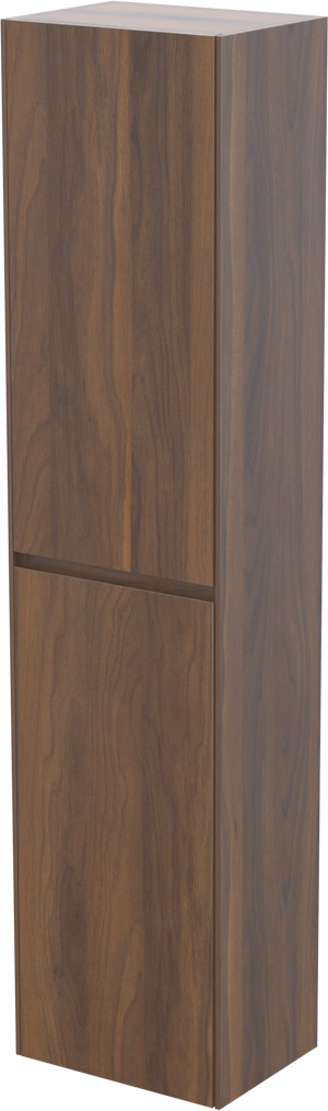 Storke Edge Badhochschrank: Hängend, Nussbaum, 40 x 30 x 170 cm
