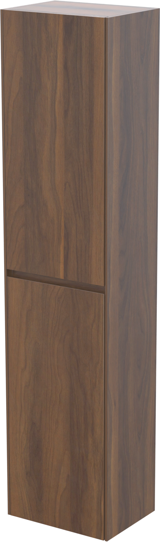 Storke Edge zwevende badkamerkast notenhout 40 x 30 x 170 cm