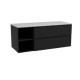 Storke Edge meuble salle de bains avec tablette pour vasques Tavola
